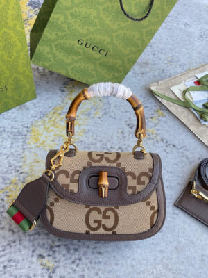 Bamboo 1947 Jumbo GG Small Top Handle Bag