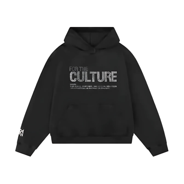For The Culture Crystal Bluza z kapturem