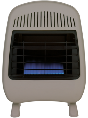 ProCom Reconditioned Dual Fuel Ventless Blue Flame Heater – 20,000 BTU, T-Stat Control – Model# MD200TBF-R