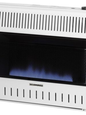 ProCom Reconditioned Dual Fuel Ventless Blue Flame Heater – 30,000 BTU, T-Stat Control – Model# MNSD300TBA-R